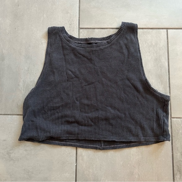 OFFLINE By Aerie Wow! Waffle Tank Top - Picture 2 of 4